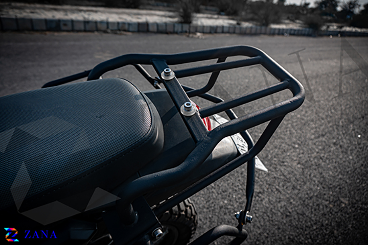 Xpulse 200 Top Rack Without Plate Compatible with Pillion Backrest- ZI-5094 - ZANA