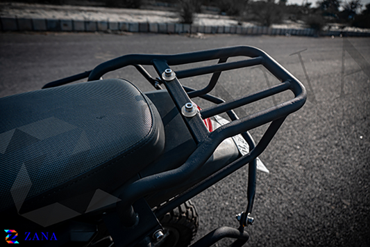Xpulse 200 Top Rack Without Plate Compatible with Pillion Backrest- ZI-5094 - ZANA