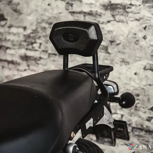 ZANA Backrest Hex Cushion with parcel Shelf For Honda CB 350-ZI- 8636