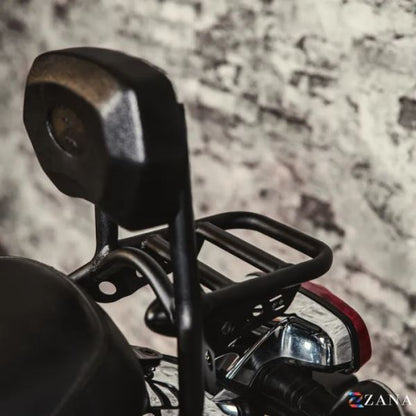 ZANA Backrest Hex Cushion with parcel Shelf For Honda CB 350-ZI- 8636