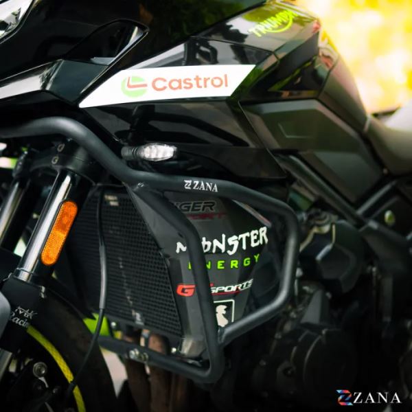 ZANA Crash Guard Black For Triumph Tiger 660-ZI-8674