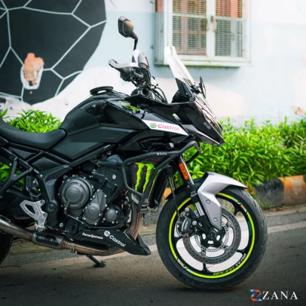 ZANA Crash Guard Black For Triumph Tiger 660-ZI-8674