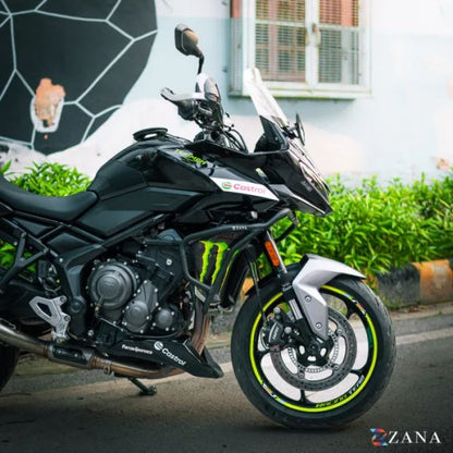 ZANA Crash Guard Black For Triumph Tiger 660-ZI-8674