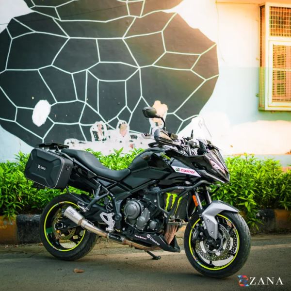ZANA Crash Guard Black For Triumph Tiger 660-ZI-8674