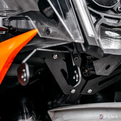 ZANA DRL R-40 Fog Light Mounting Adapter Kit For KTM ADV (390) 2025 (Exclusive for ZANA DRL R-40 Auxiliary Light)-ZI-8633