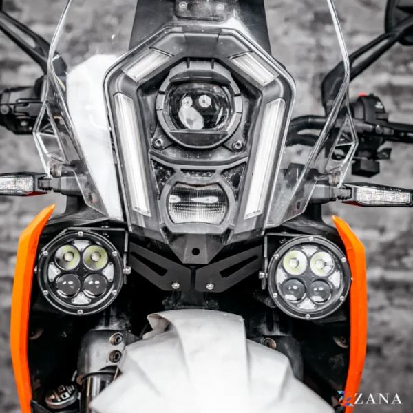 ZANA DRL R-40 Fog Light Mounting Adapter Kit For KTM ADV (390) 2025 (Exclusive for ZANA DRL R-40 Auxiliary Light)-ZI-8633