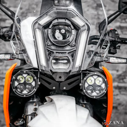ZANA DRL R-40 Fog Light Mounting Adapter Kit For KTM ADV (390) 2025 (Exclusive for ZANA DRL R-40 Auxiliary Light)-ZI-8633
