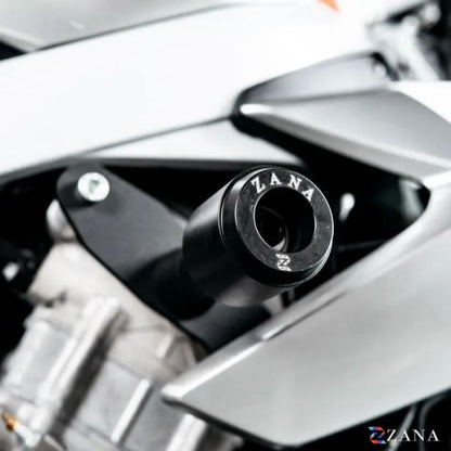 ZANA Frame Slider Black For Aprilia Tuono 457-ZI-8649