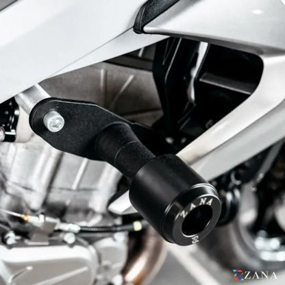 ZANA Frame Slider Black For Aprilia Tuono 457-ZI-8649