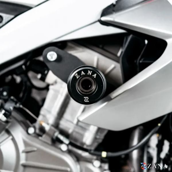 ZANA Frame Slider Black For Aprilia Tuono 457-ZI-8649