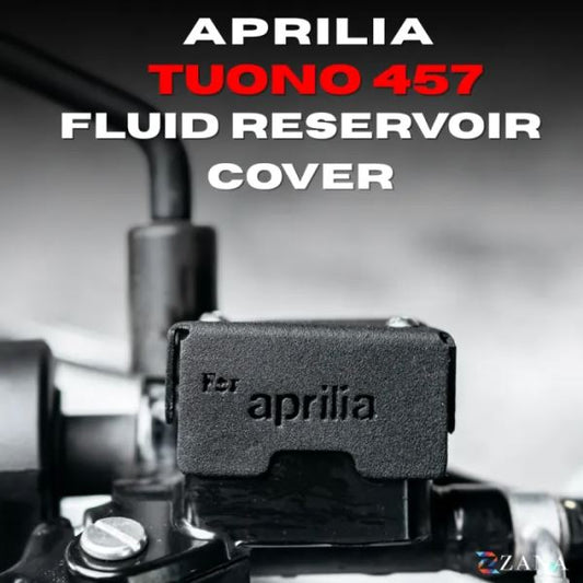 ZANA Front Fluid Reservoir Cover For Aprilia Tuono 457 (Black)-ZI-8645