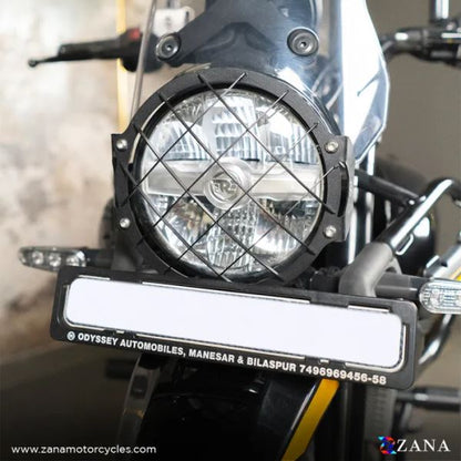 ZANA Headlight Grill for BSA Goldstar 650 (Stainless Steel Black) T-2-ZI-8534