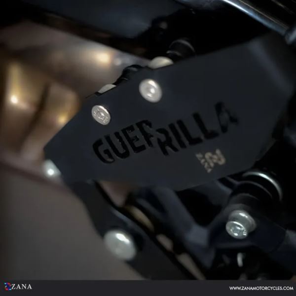 ZANA Master Cylinder Cover with Logo for Guerrilla 450 (Black) Type-2 (Coming Soon)-ZI-8525