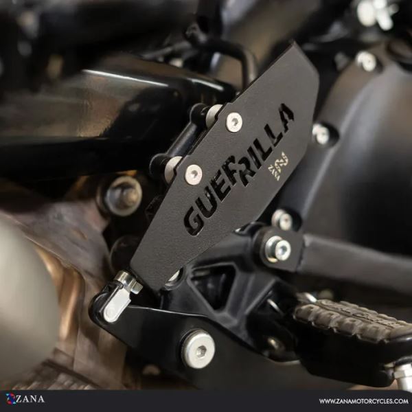 ZANA Master Cylinder Cover with Logo for Guerrilla 450 (Black) Type-2 (Coming Soon)-ZI-8525