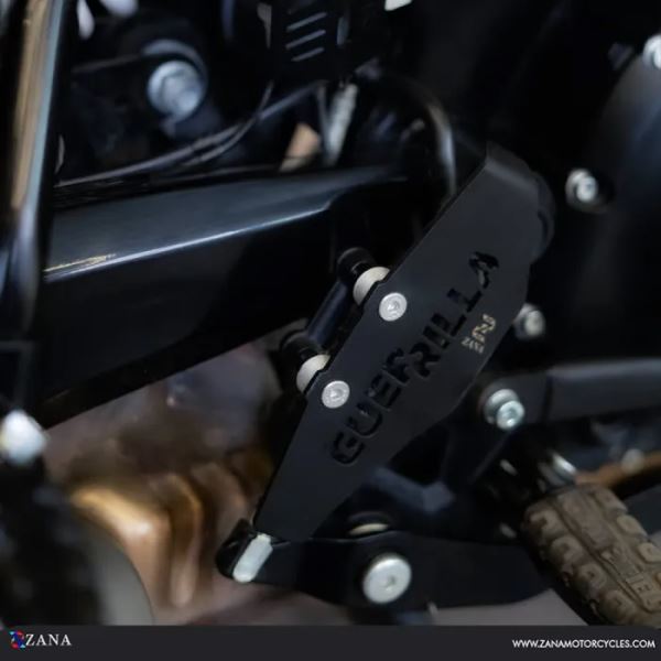 ZANA Master Cylinder Cover with Logo for Guerrilla 450 (Black) Type-2 (Coming Soon)-ZI-8525