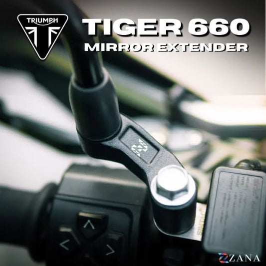 ZANA Mirror Extender For Triumph Tiger 660-ZI-8345