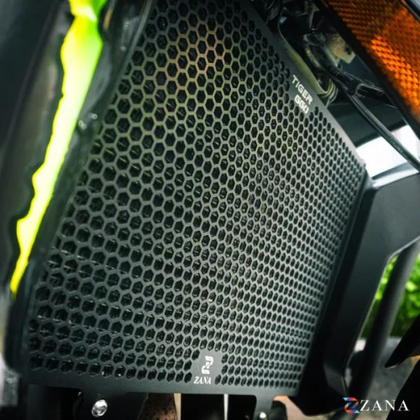 ZANA Radiator Guard Honeycomb Black For Triumph Tiger 660-ZI-8678