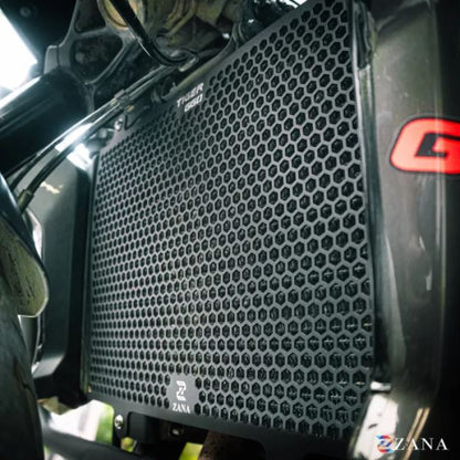 ZANA Radiator Guard Honeycomb Black For Triumph Tiger 660-ZI-8678