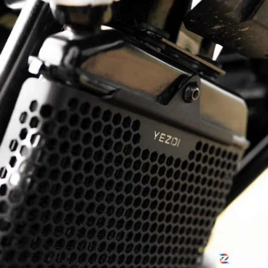 ZANA Radiator Guard Honeycomb Black For Yezdi Adventure 2025-ZI-8668