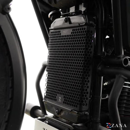 ZANA Radiator Guard Honeycomb Black For Yezdi Adventure 2025-ZI-8668