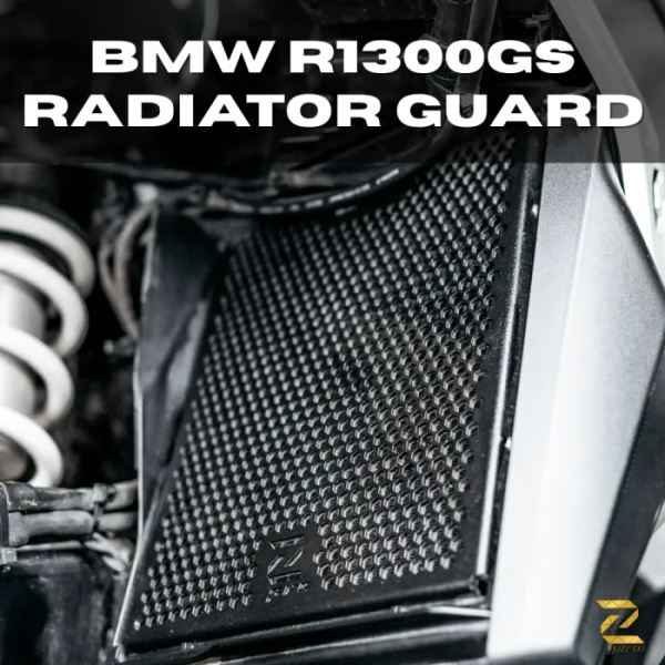 ZANA Radiator Guard Honeycomb Black (Pair ) For BMW R 1300 GS-ZP-126
