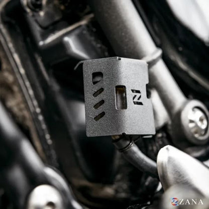 ZANA Rear Oil Reservoir Hex Cover Aluminum For Scrambler 400 X-ZI-8577