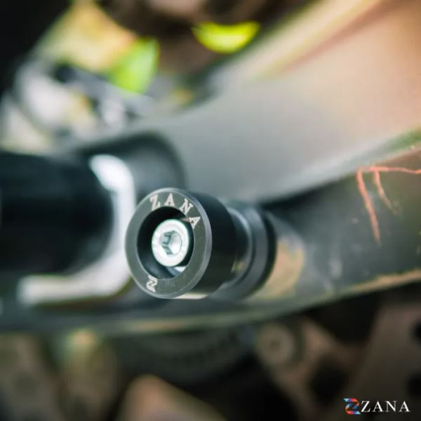 ZANA Rear Paddock Spool Black For Triumph Tiger 660-ZI-8228