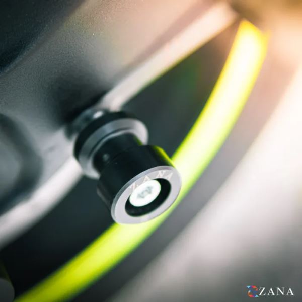 ZANA Rear Paddock Spool Black For Triumph Tiger 660-ZI-8228