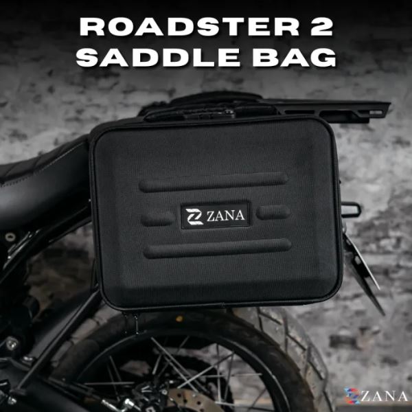 ZANA Roadster 2 Saddle Bag (50Ltr Pair Bag) 25Ltr Each-ZI-BG-014