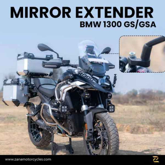 ZANA Side Mirror Extender for BMW R 1300 GS - ZP-097