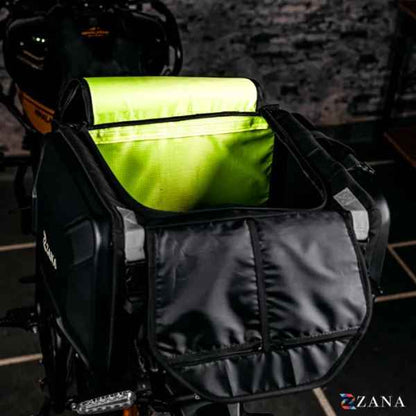 ZANA Vader Pro Hard Shell Tail Bag (50 liter) with Free 2 Waterproof Storage Bag and 1 Bungee Cord For KTM Enduro 390-ZI-BG-011