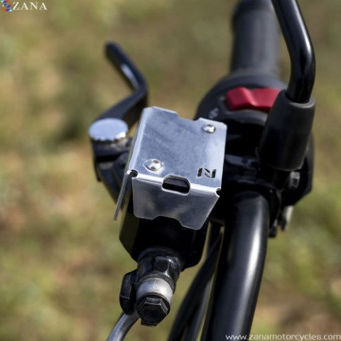 BMW 310 GS Front Fluid Reservoir Oil Cover Silver Painted - ZI-8199 - Riders Junction