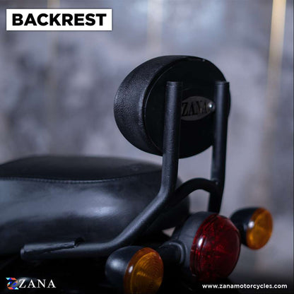Back Rest For Royal Enfield Hunter 350 - ZI-8266 - Riders Junction