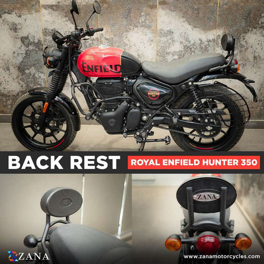 Back Rest For Royal Enfield Hunter 350 - ZI-8266 - Riders Junction