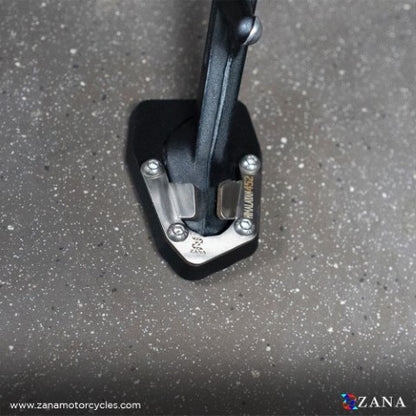 Side stand Extender Aluminum &amp; Stainless-Steel For Himalayan 450 - ZI-8460 - Riders Junction