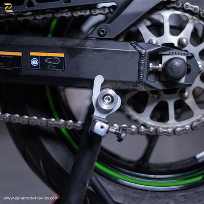 Rear Paddock Spool For Kawasaki Z900 - ZP-022 - Riders Junction