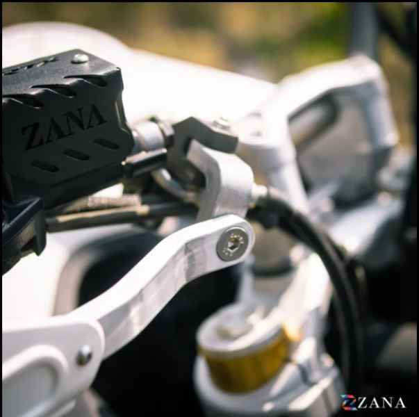 Zana-Aigis Hand Guard For TVS Apache RTX 300 (White)-ZI-8622 WW