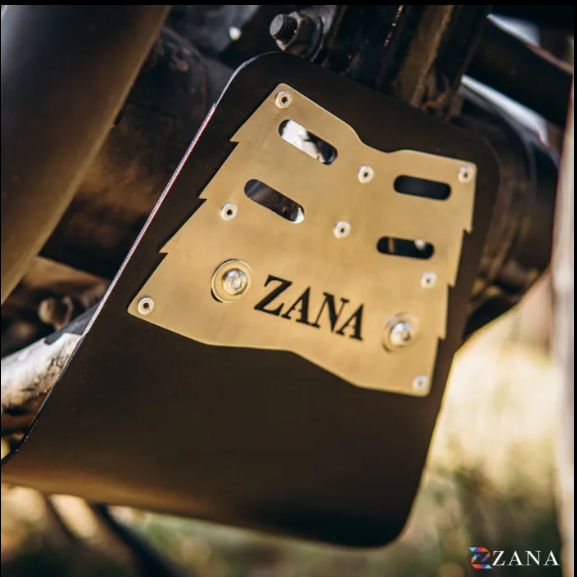Zana-Bash Plate For Honda CB350 RS (Aluminum, Black )-ZI-8260