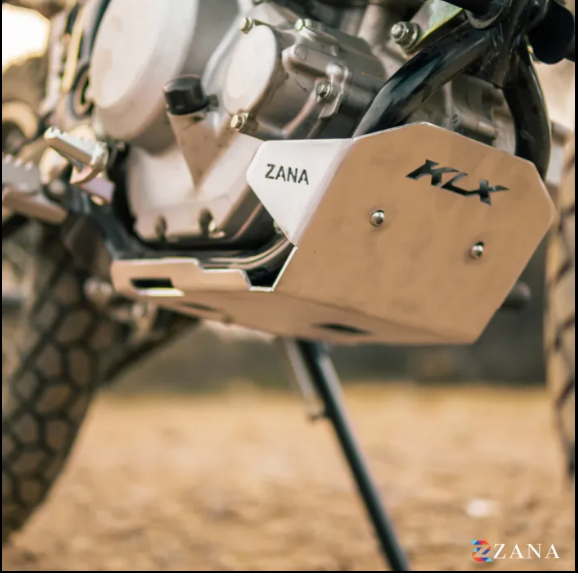 Zana-Bash Plate For Kawasaki KLX 230 ( Aluminum, Silver )-ZI-8727