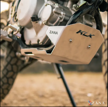 Zana-Bash Plate For Kawasaki KLX 230 ( Aluminum, Silver )-ZI-8727
