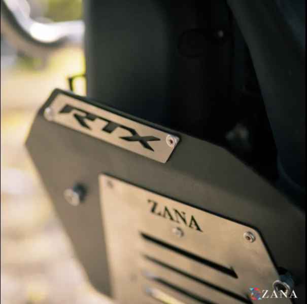 Zana-Bash Plate For TVS Apache RTX 300 (MS, Black)-ZI-8720