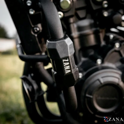 Zana Crash Guard With Puck Slider Black For Honda Rebel 500 (Coming Soon Pre-Booking Open Now) - ZI-8624
