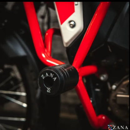 Zana-Crash Guard With Slider Glossy Red For X-Pulse 210-ZI-8594