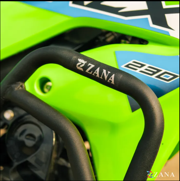 Zana-Crash Guard For Kawasaki KLX 230 ( Black )-ZI-8724