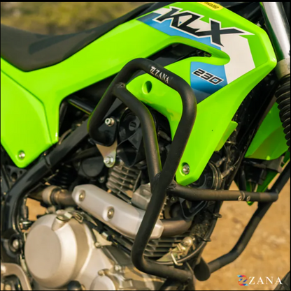 Zana-Crash Guard For Kawasaki KLX 230 ( Black )-ZI-8724