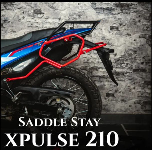 Zana-Drake Saddle Stay Glossy Red For X-Pulse 210-ZI-8598