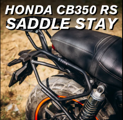 Zana-Drake Saddle Stay For Honda CB350 RS (Black)-ZI-8390