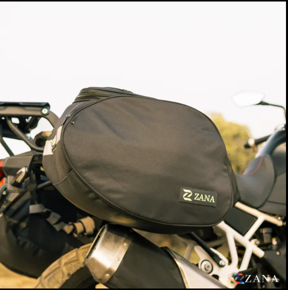 Zana-Drake Universal Fabric Saddle Bag 32 litre Single (64 litre pair) Bag For TVS Apache RTX 300-ZI-BG-007