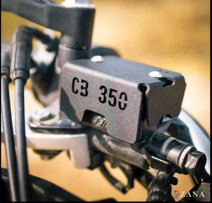 Zana-Front Fluid Reservoir Cover Black For Honda CB350 2025-ZI-8235