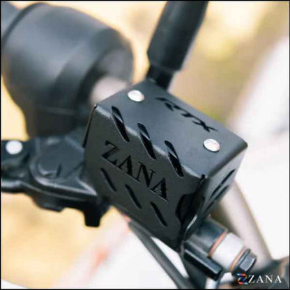 Zana-Front Fluid Reservoir Cover (Black ) For TVS Apache RTX 300-ZI-8737